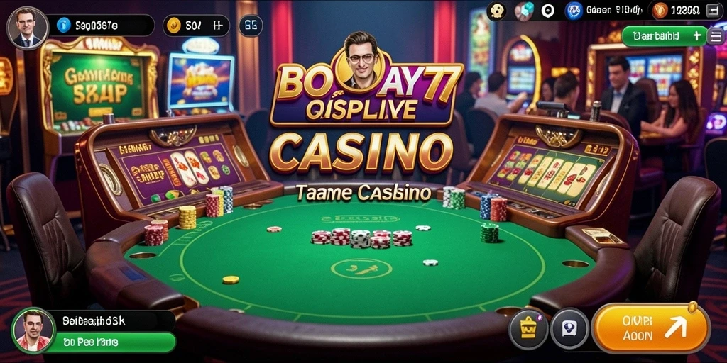 Tampilan menarik dari gameplay Live Casino yang mendebarkan.