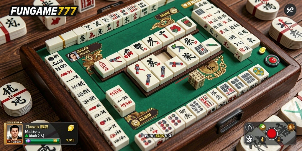 Tampilan gameplay Mahjong yang menantang dan menarik.