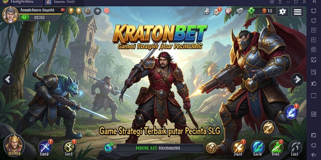 Tampilan gameplay KRATONBET yang intens dan penuh strategi.