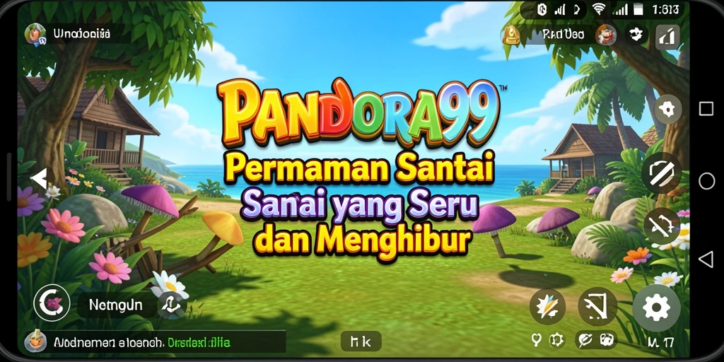 Tampilan permainan PANDORA99 dengan grafis menarik dan gameplay seru.