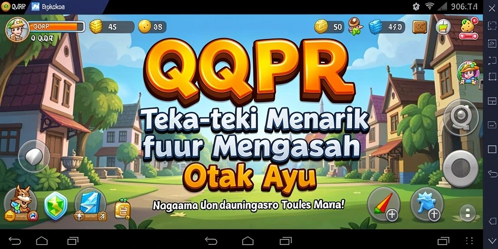 Gameplay seru dalam QQRP yang menantang otak.