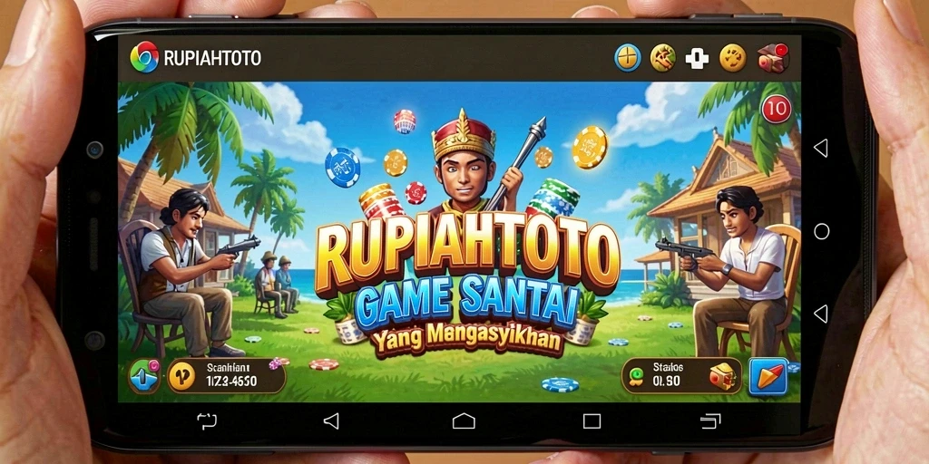 Screenshot gameplay RUPIAHTOTO menampilkan keseruan bermain secara santai.