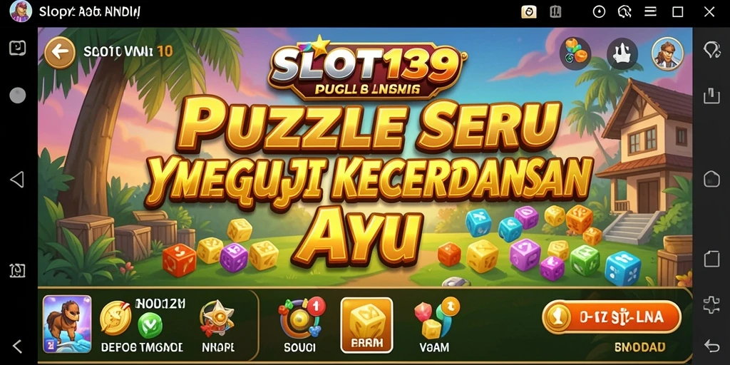 Screenshot dari gameplay SLOT138 saat menyelesaikan puzzle yang menarik.